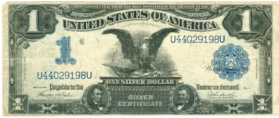 1899 $1 Black Eagle Silver Certificate