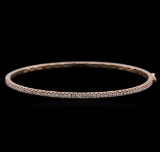 14KT Rose Gold 0.46 ctw Diamond Bracelet