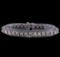 10.35 ctw Diamond Tennis Bracelet - 14KT White Gold