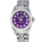 Rolex Stainless Steel Diamond Quickset DateJust Ladies Watch