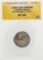 1265-1282 Dirham Ilkhan Abaga AR Dirham A-2127 Coin ANACS VF35