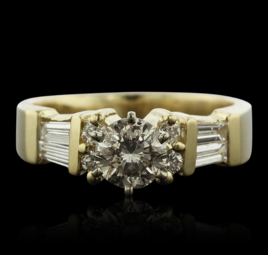 14KT Yellow Gold 1.40 ctw Diamond Ring