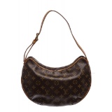 Louis Vuitton Monogram Canvas Leather Croissant GM Bag