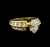2.35 ctw Diamond Ring - 14KT Yellow Gold