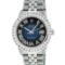Rolex Stainless Steel 3.50 ctw Diamond DateJust Men's Watch