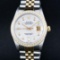 Rolex Two-Tone MOP Diamond DateJust Men's Watch