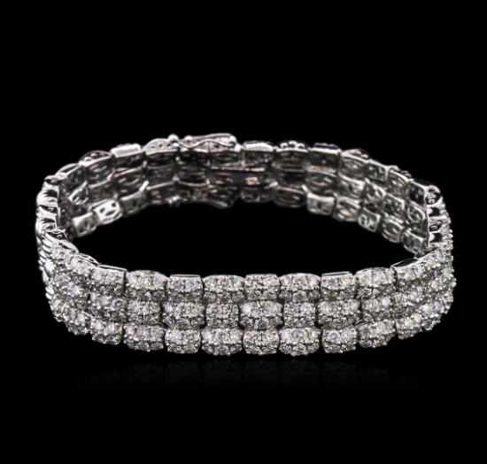 5.50 ctw Diamond Bracelet - 14KT White Gold