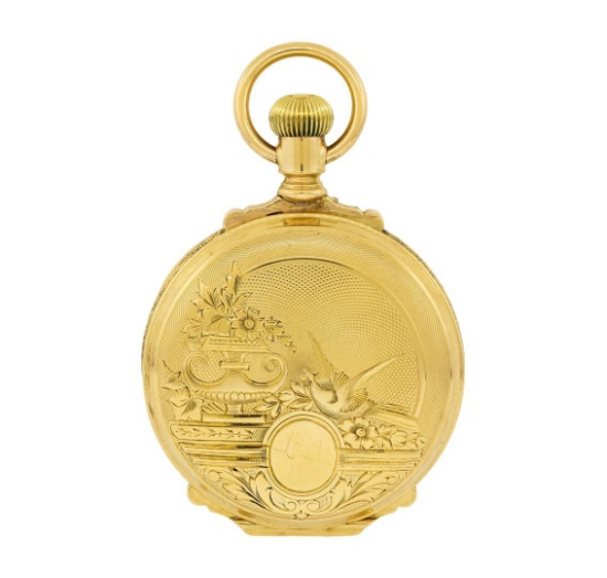 Vintage Waltham Pocket Watch - 14KT Yellow Gold