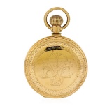Antique J.P. Stevens Pocket Watch - 14KT Rose Gold