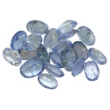 10.12 ctw Oval Mixed Tanzanite Parcel