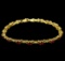 10KT Yellow Gold 3.50 ctw Ruby and Diamond Bracelet