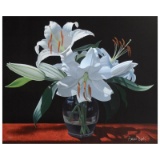 White Lilies In Soho by Davis, Brian