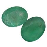 4.18 ctw Oval Mixed Emerald Parcel