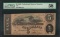 1864 $5 Confederate States of America Note T-69 PMG Choice About Uncirculated 58