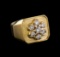 1.50 ctw Diamond Ring - 14KT Yellow Gold