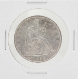 1855 Arrows Seated Liberty Half Dollar Coin