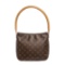 Louis Vuitton Monogram Canvas Leather Looping MM Shoulder Bag