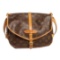 Louis Vuitton Monogram Canvas Leather Saumur 30 cm Messenger Bag