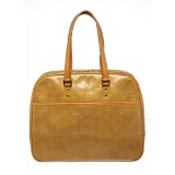 Louis Vuitton Yellow Vernis Leather Monogram Sutton Shoulder Bag
