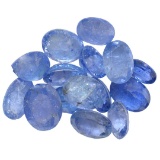 16.63 ctw Oval Mixed Tanzanite Parcel