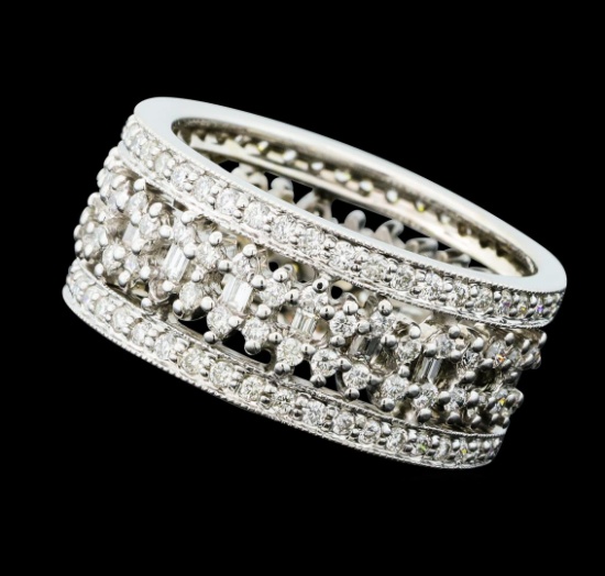 1.35 ctw Diamond Ring - 14KT White Gold