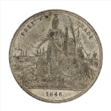 1846 Free Trade Anti-Corn Law League Medal