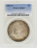 1883-O $1 Morgan Silver Dollar Coin PCGS MS65