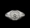 1.64 ctw Diamond Ring - 14KT White Gold