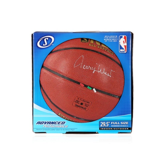PSA Certified Jerry West Autographed Basketball