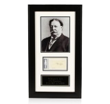 William H. Taft Signed Cut Display PSA Certified