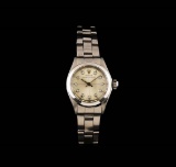 Rolex Stainless Steel Oyster Perpetual Ladies Watch