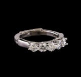 0.75 ctw Diamond Ring - 14KT White Gold