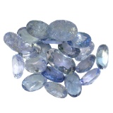 11 ctw Oval Mixed Tanzanite Parcel