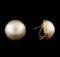 14KT Yellow Gold Pearl and Diamond Jewelry Suite