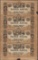 Uncut Sheet of 1800's $20 Canal Bank Obsolete Notes