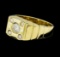 0.55 ctw Diamond Ring - 14KT Yellow Gold