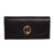 Gucci Vintage 1973 Black Leather Continental Wallet