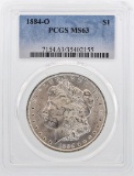 1884-O $1 Morgan Silver Dollar Coin PCGS MS63