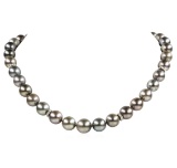 Pearl and Diamond Necklace