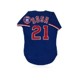 Chicago Cubs Sammy Sosa Autographed Jersey