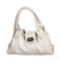 Mulberry White Leather Medium Shoulder Handbag