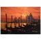 Sunset on the Grand Canal 2 by Behrens (1933-2014)