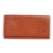 Louis Vuitton Sienna Brown Epi Leather Long Bill Wallet