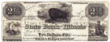 1848 $2.50 State Bank of Illinois Obsolete Bank Note