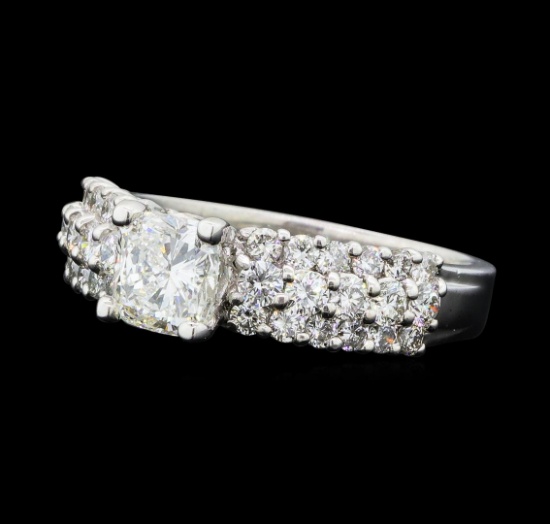 2.03 ctw Diamond Ring - 18KT White Gold