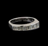 18KT White Gold 0.69 ctw Diamond Ring