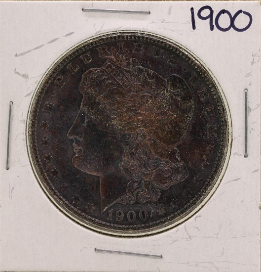 1900 $1 Morgan Silver Dollar Coin Nice Toning