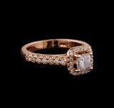 0.75 ctw Diamond Ring - 14KT Rose Gold