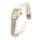 Cartier Lady's Santos Wristwatch - Stainless Steel and 18KT Yellow Gold