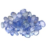 14.69 ctw Oval Mixed Tanzanite Parcel